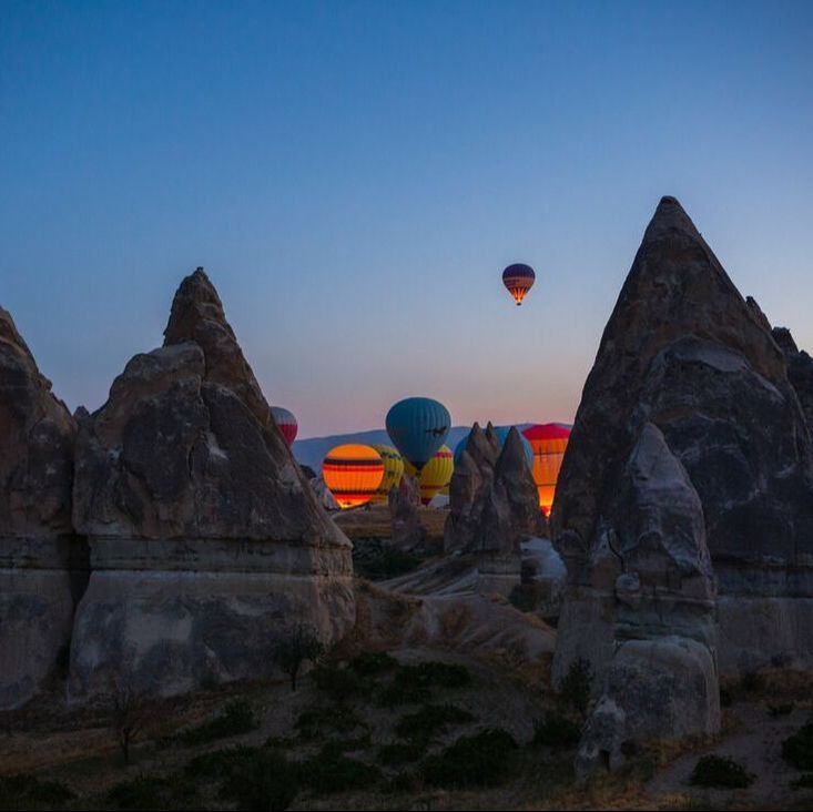 Hot air balloons Cappadocia 